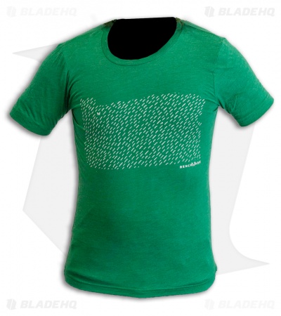 Benchmade Knives Mens Oregon T-Shirt  - Green