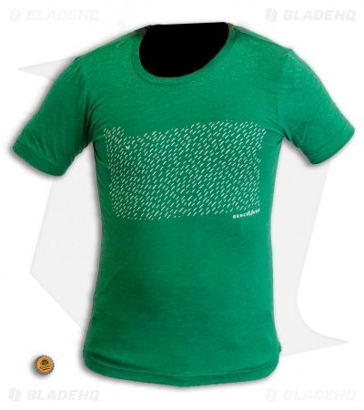 Benchmade Knives Mens Oregon T-Shirt  - Green