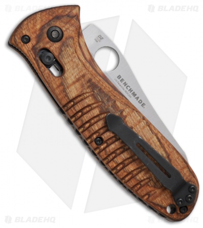 Bone Collector 15020-2 Axis Folder Knife Walnut Wood (3.36" Plain)