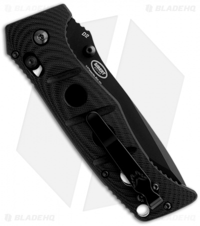 Benchmade Sibert 275SBK Adamas AXIS Lock Knife Black G10 (3.82" Black Serr)