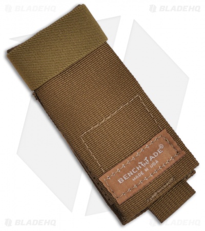 Benchmade Rescue Hook Strap Safety Cutter 7-BLKWSN w/ Coyote Brown Nylon Sheath