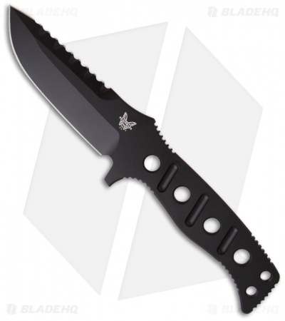 Benchmade 375 Adamas Fixed Blade Knife (4.20" Black) 375BK