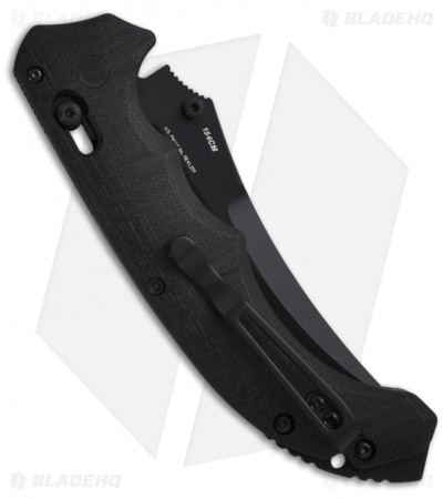 Benchmade Bedlam AXIS Lock Knife (3.95" Black Serr) 860SBK