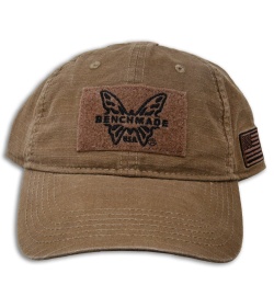 Benchmade Knives Tactical Coyote Brown Hat W/ Velcro Patch 