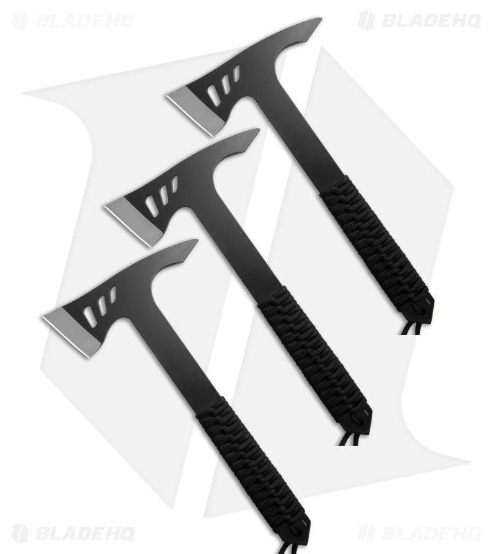 Blackhawk Direct Hawk Throwing Axe Set (Black) BHDHK01BK