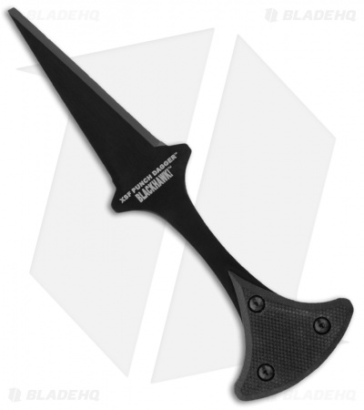 Blackhawk! XSF Punch Dagger Fixed Blade Tactical Knife (3.85" Black) 15PD00BK