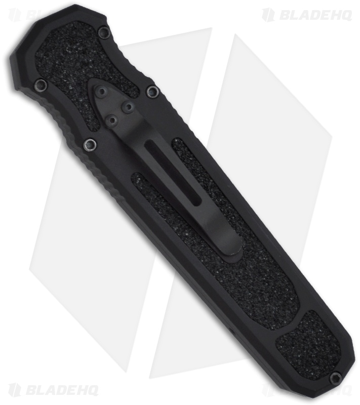 MOD Triton D/A Dagger OTF Automatic Knife James Bond (3.6" Black Serr) 45-8