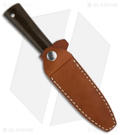 BlackJack Classic Model 4 Fixed Blade Knife Green Micarta (3.75" Plain)