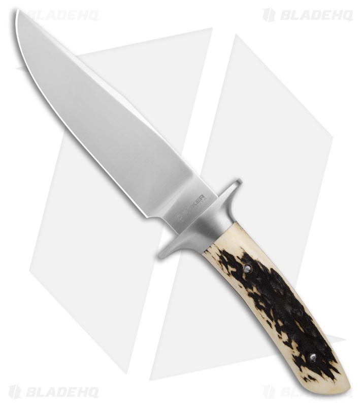 Boker Arbolito Torito HX Fixed Blade Knife Red Stag (6.4" Satin) 02BA593HX
