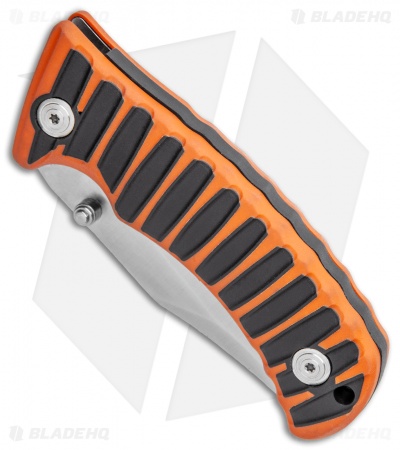 Fox Liner Lock Knife Orange/Black 01FX035