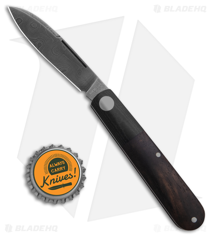 Boker Barlow Prime Tirpitz Damascus Walnut Wood (2.7") 117942DAM