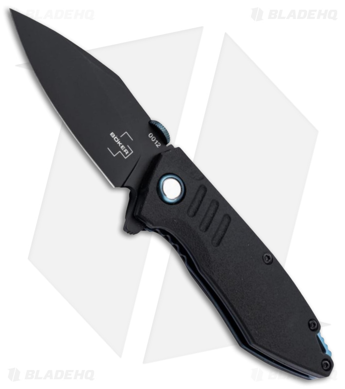 Boker Bend GFN Liner Lock Knife Black GFN (2.6" Black D2)  01BO799 *DISC*