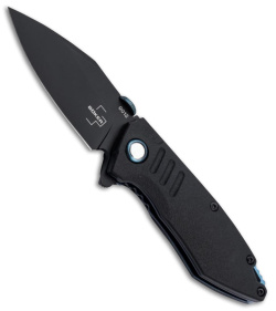 Boker Bend GFN Liner Lock Knife Black GFN (2.6" Black D2)  01BO799