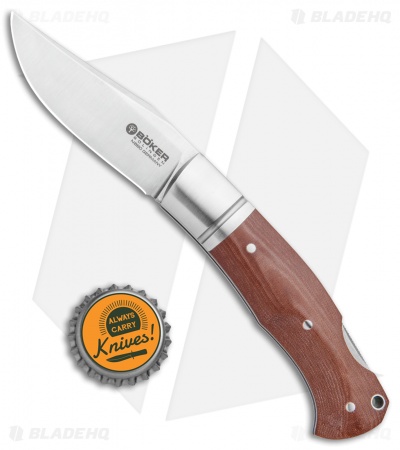 Boker CDC Dotzert-Mueller Lockback Knife Brown Micarta 111023