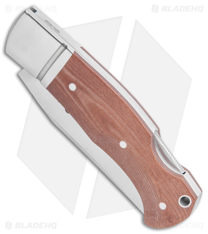 Boker CDC Dotzert-Mueller Lockback Knife Brown Micarta 111023