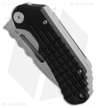 Boker Dvalin Folder Drop Frame Lock Knife Black G-10 (2.7" Stonewash D2) 01BO548
