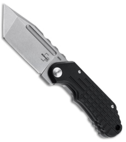 Boker Plus Dvalin Folder Tanto Frame Lock Knife Black G-10 (2.7" SW) 01BO549