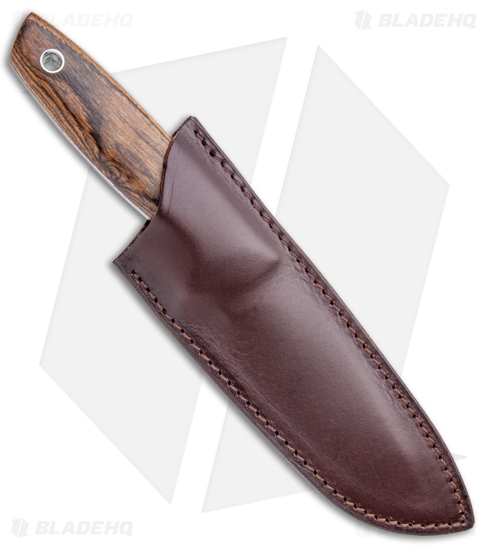 Fox Hunter Fixed Blade Knife Ziricote Wood  (3.75") 02FX041