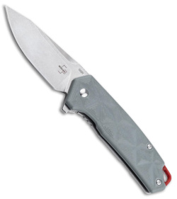 Boker Gemtek Frame Lock Knife Gray G-10 (2.83" Stonewash D2) 01BO553