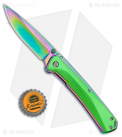 Boker Magnum Matte Rainbow Folding Knife (3.25" Spectrum) 01MB730