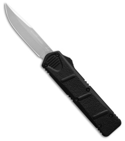 Boker Mini Kalashnikov OTF Automatic Knife Black Aluminum (2.67" Satin D2)