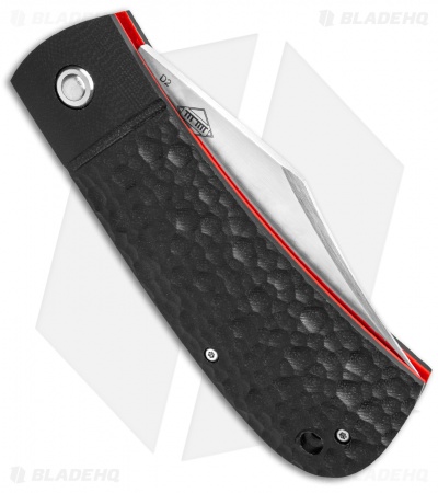Boker Plus Bad Guy Slip Joint Knife Black G-10 (3.5" Satin) S01BO194