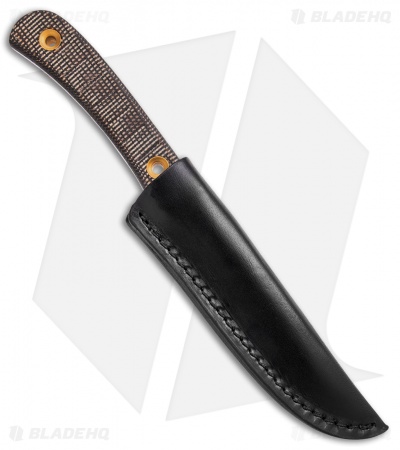 Boker Plus Bark Beetle Fixed Blade Knife Brown Micarta (3.62" Satin)