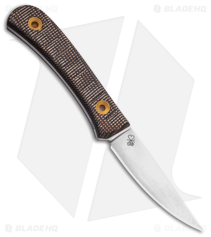 Boker Plus Bark Beetle Fixed Blade Knife Brown Micarta (3.62" Satin)