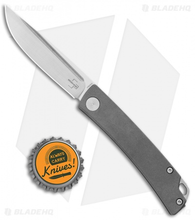 Boker Plus Limited Slip Joint Knife Gray Titanium  (2.6" Satin)
