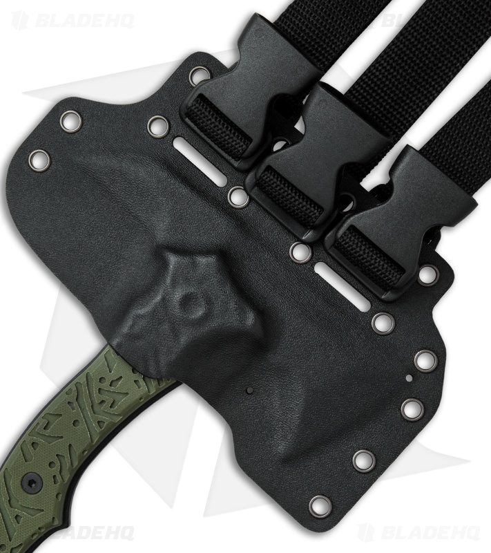 Boker Plus Chicken Hawk 9" Tomahawk Axe OD Green G-10 / SK5 Steel 09BO114
