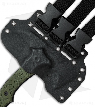 Boker Plus Chicken Hawk 9" Tomahawk Axe OD Green G-10 / SK5 Steel 09BO114
