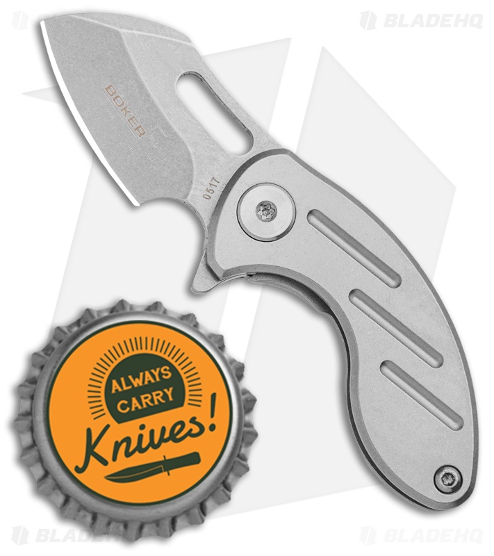 Boker Plus Curtiss Piko Frame Lock Knife Stainless Steel (1.25" SW) 01BO612