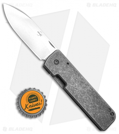 Boker Plus Lancer 42 Titanium LTD Frame Lock Knife (2.8" SW) 01BO195