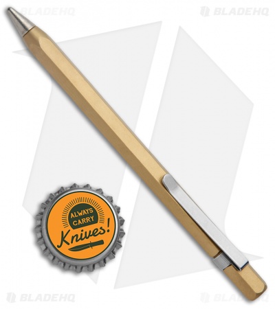 Boker Plus Redox 5.20" Brass Pen 