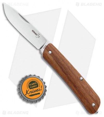 Boker Plus Tech Tool 1 Slip Joint Knife Zebrawood (2.75" Polish) 01BO843