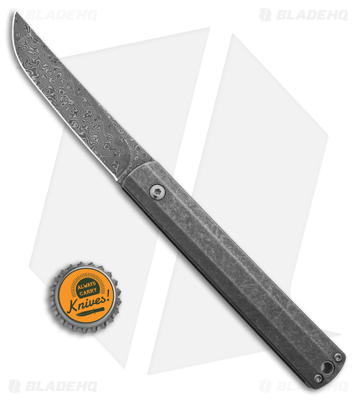 Boker Plus Kansei Wasabi Slip Joint Knife Titanium (2.8" Damascus) 01BO634DAM