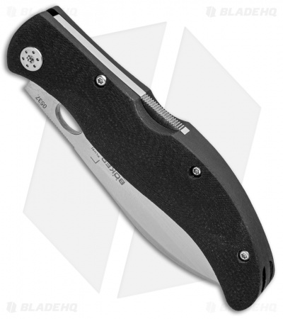 Boker Plus Yukon Lockback Knife Black G-10 (3.5" Satin) 01BO251