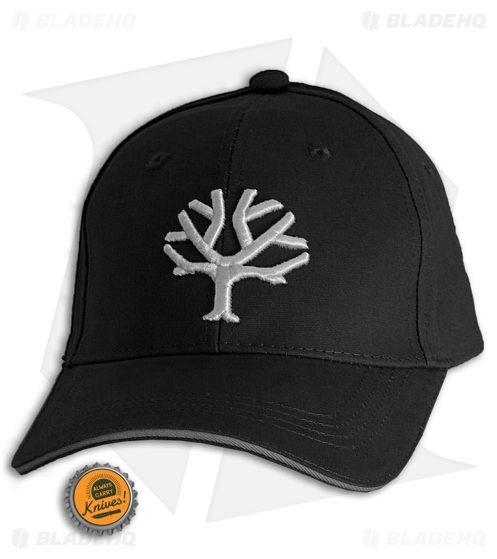 Boker Tree Black Ball Cap Silver Logo (Adjustable)