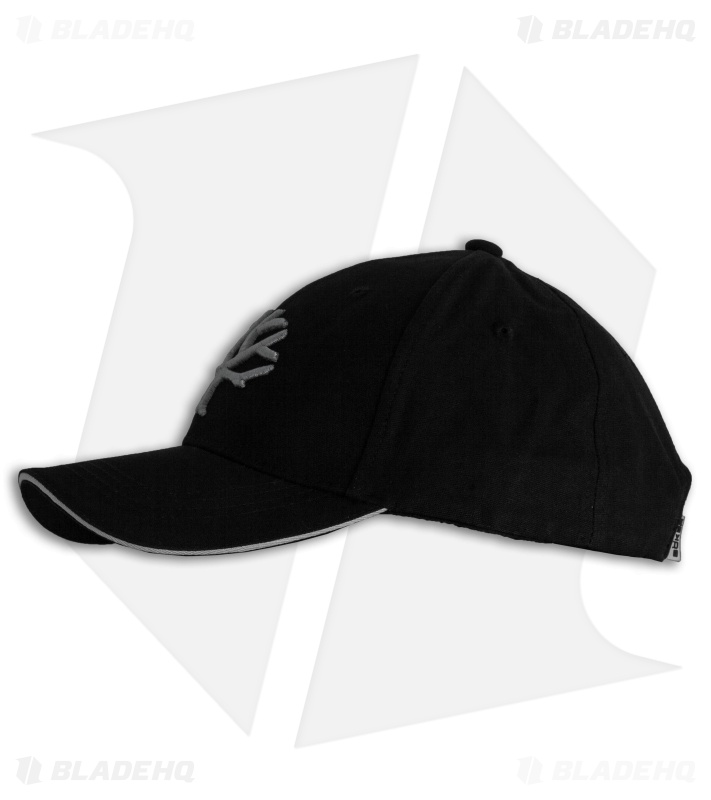 Boker Tree Black Ball Cap Silver Logo (Adjustable)