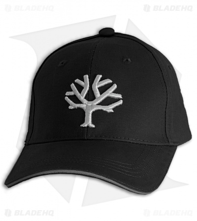 Boker Tree Black Ball Cap Silver Logo (Adjustable)