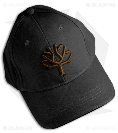Boker Tree Brand Black Ball Cap Brown Logo (Adjustable)