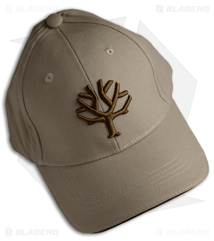 Boker Tree Brand Tan Ball Cap Brown Logo (Adjustable)