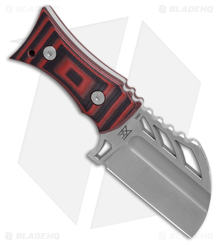 Boker URD XL Fixed Blade Knife Red / Black G-10 (3.1" Satin )