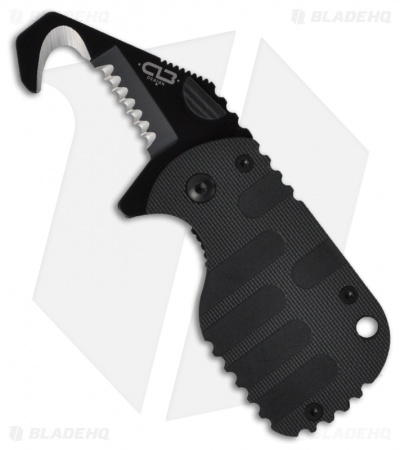 Boker Plus Rescom Frame Lock Knife (1.875" Black Serr) 01BO583