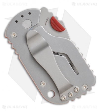 Boker Plus Rescom Frame Lock Knife Red (1.875" Bead Blast Serr) 01BO584