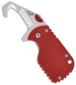 Boker Plus Rescom Frame Lock Knife Red (1.875" Bead Blast Serr) 01BO584