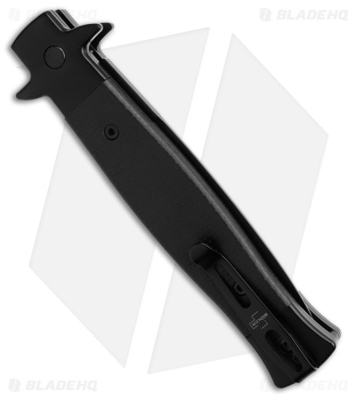 Boker Plus Stiletto 3.5 Automatic Knife Black Micarta (3.15" Black)