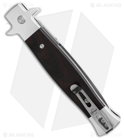 Boker Plus Stiletto 3.5 Automatic Knife Ebony (3.15" Satin)