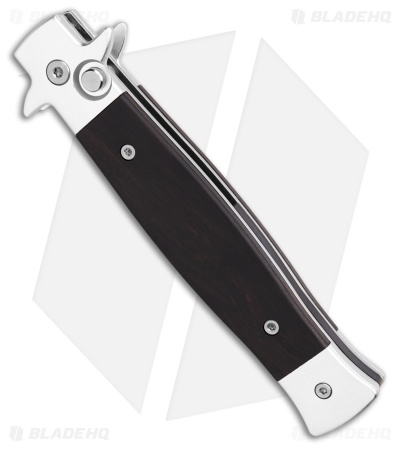 Boker Plus Stiletto 3.5 Automatic Knife Ebony (3.15" Satin)