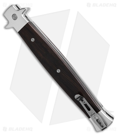 Boker Plus Stiletto 5.0 Automatic Knife Ebony (5.1" Satin)*DISCOUNT*